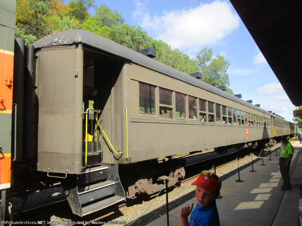 CRI&P 2608 arrives back at the Depot